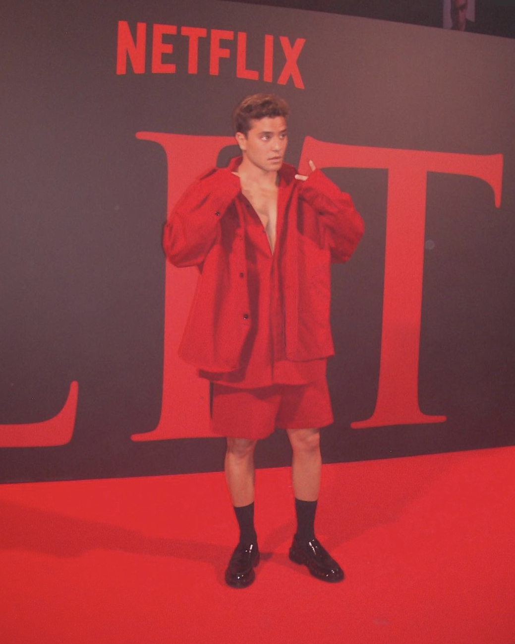 Power Talents Agency_André Lamoglia at ÉLITE press day
