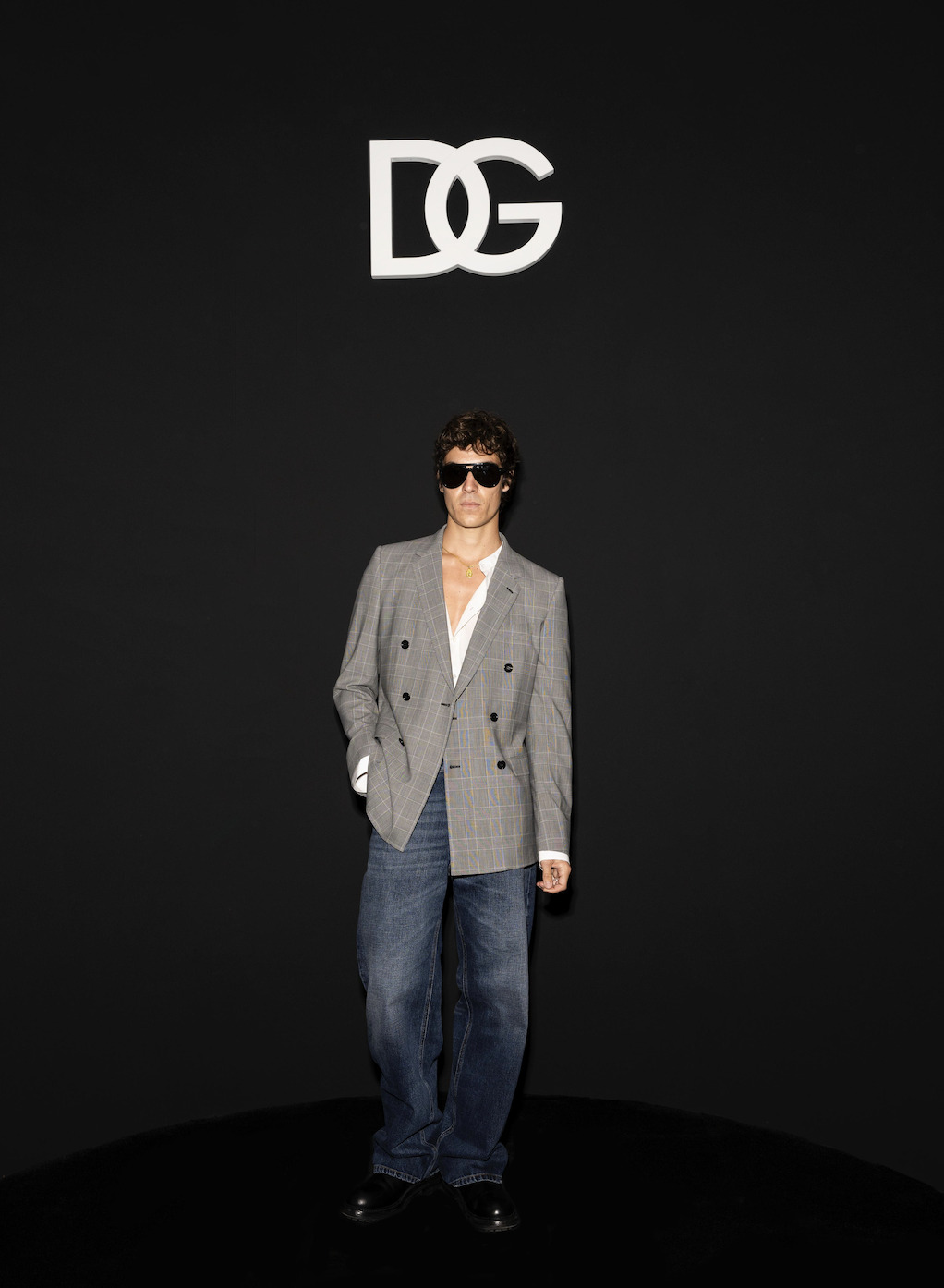Power Talents Agency_CARLOS CANELA ATTENDING DOLCE & GABBANA SS25